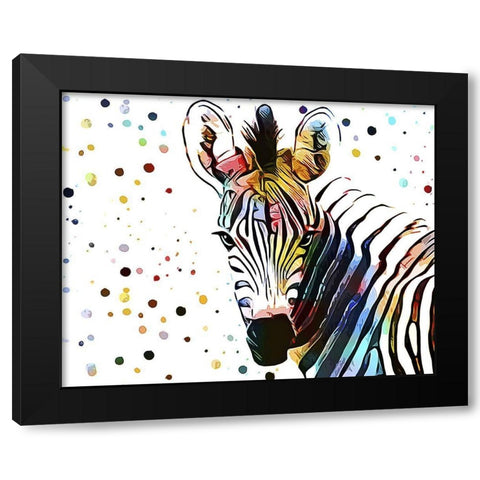 Motley Crew in Color VI Black Modern Wood Framed Art Print by Aldridge, Ashley