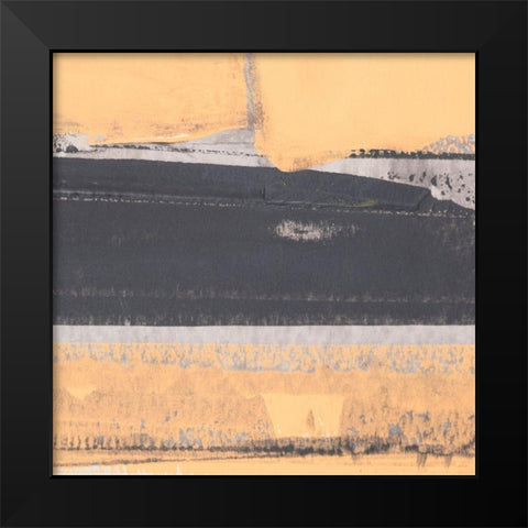 6240 Puzzle IV Black Modern Wood Framed Art Print by Aryai, Sia