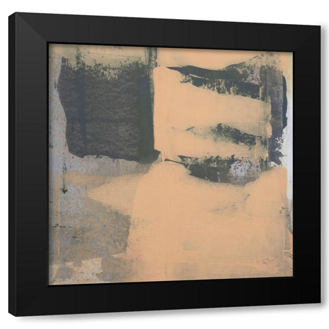 6240 Puzzle V Black Modern Wood Framed Art Print by Aryai, Sia