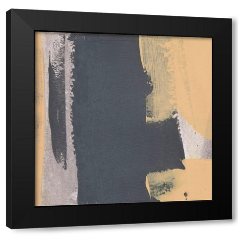 6240 Puzzle VI Black Modern Wood Framed Art Print by Aryai, Sia