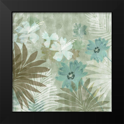 Flower Memories III Black Modern Wood Framed Art Print by Kouta, Flora