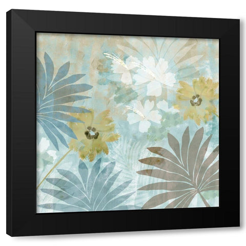 Flower Memories IV Black Modern Wood Framed Art Print by Kouta, Flora