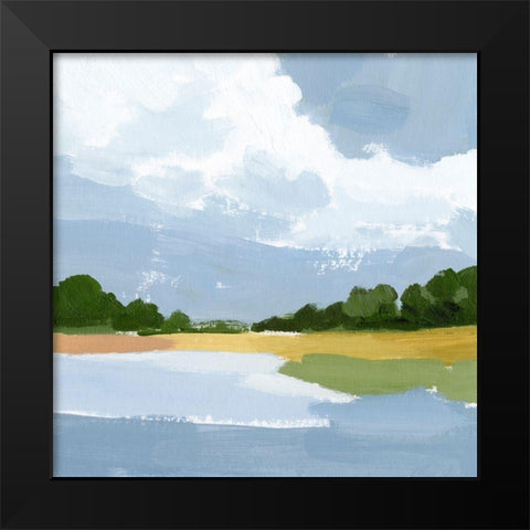 Lakeside Study I Black Modern Wood Framed Art Print by Barnes, Victoria