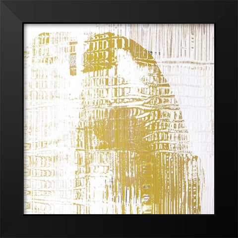 Amaze III Black Modern Wood Framed Art Print by Aryai, Sia