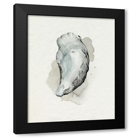 Oysters on the Bay II Black Modern Wood Framed Art Print with Double Matting by Popp, Grace