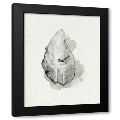 Oysters on the Bay III Black Modern Wood Framed Art Print with Double Matting by Popp, Grace