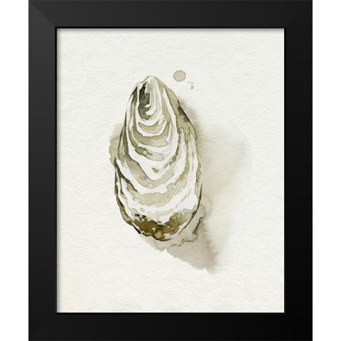 Oysters on the Bay IV Black Modern Wood Framed Art Print by Popp, Grace