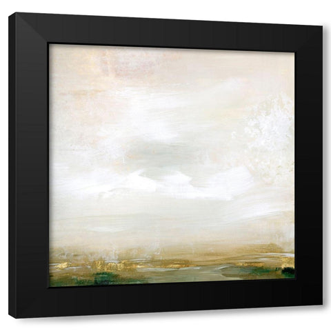 Gold Leaf Marsh II Black Modern Wood Framed Art Print with Double Matting by Popp, Grace