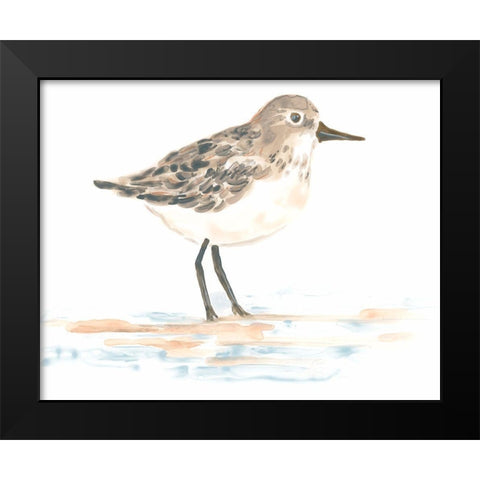 Pretty Piper I Black Modern Wood Framed Art Print by Vess, June Erica