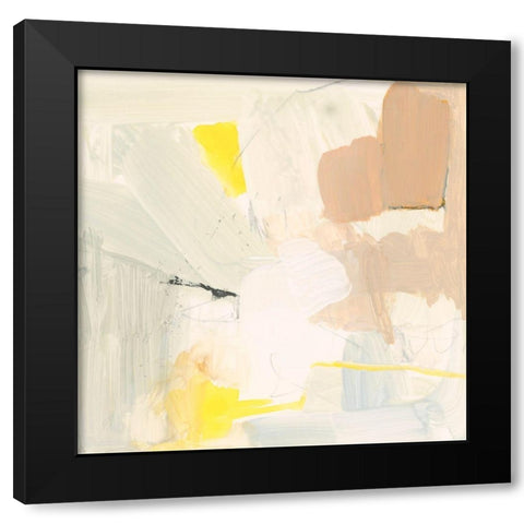 Soft and Subtle IV Black Modern Wood Framed Art Print with Double Matting by Barnes, Victoria