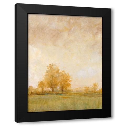 Carefree Day II Black Modern Wood Framed Art Print with Double Matting by OToole, Tim