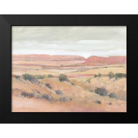 Southwest Landscape I Black Modern Wood Framed Art Print by OToole, Tim