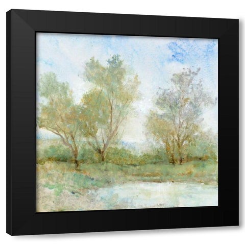 Cool Breeze I Black Modern Wood Framed Art Print with Double Matting by OToole, Tim