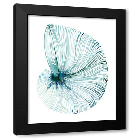 Eye of the Ocean I Black Modern Wood Framed Art Print with Double Matting by Popp, Grace