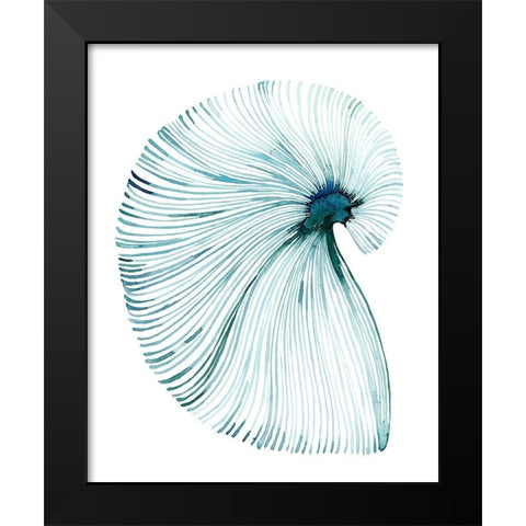 Eye of the Ocean II Black Modern Wood Framed Art Print by Popp, Grace