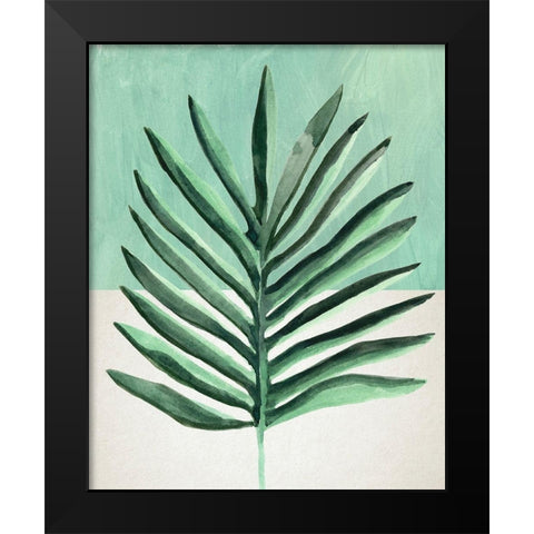 Verging Palm I Black Modern Wood Framed Art Print by Warren, Annie