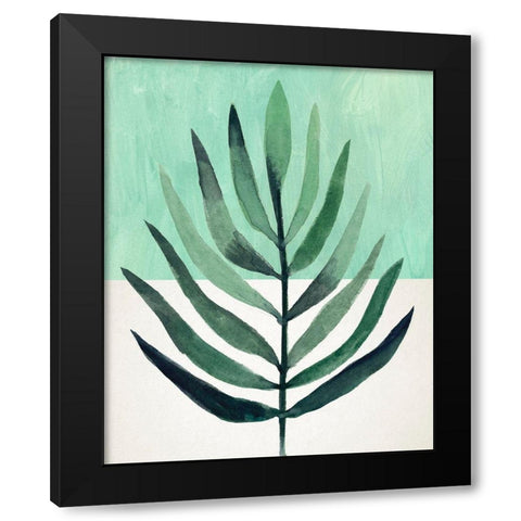Verging Palm III Black Modern Wood Framed Art Print by Warren, Annie