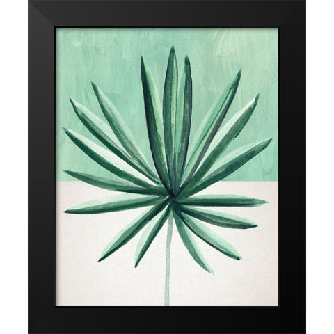 Verging Palm IV Black Modern Wood Framed Art Print by Warren, Annie
