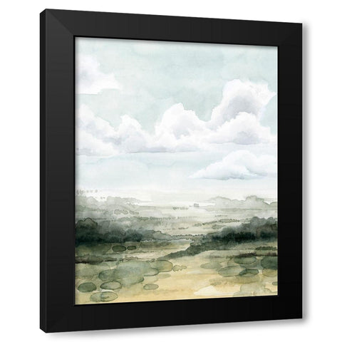 Valley Highlights I Black Modern Wood Framed Art Print with Double Matting by Popp, Grace