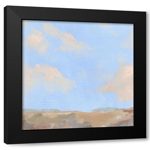 Sandy Overlook I Black Modern Wood Framed Art Print by Green, Jacob