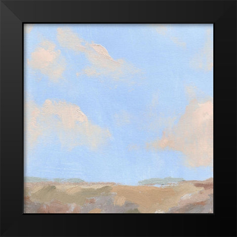 Sandy Overlook I Black Modern Wood Framed Art Print by Green, Jacob