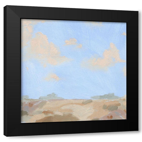 Sandy Overlook III Black Modern Wood Framed Art Print by Green, Jacob