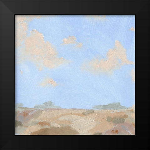 Sandy Overlook III Black Modern Wood Framed Art Print by Green, Jacob