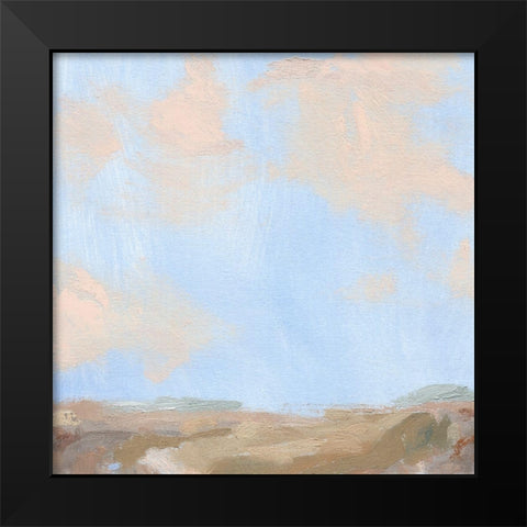 Sandy Overlook IV Black Modern Wood Framed Art Print by Green, Jacob