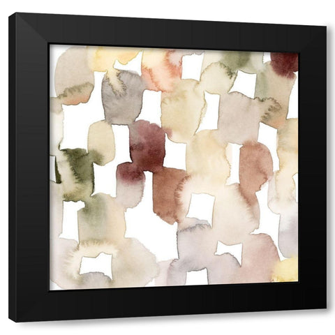 Melted Sediment I Black Modern Wood Framed Art Print with Double Matting by Popp, Grace