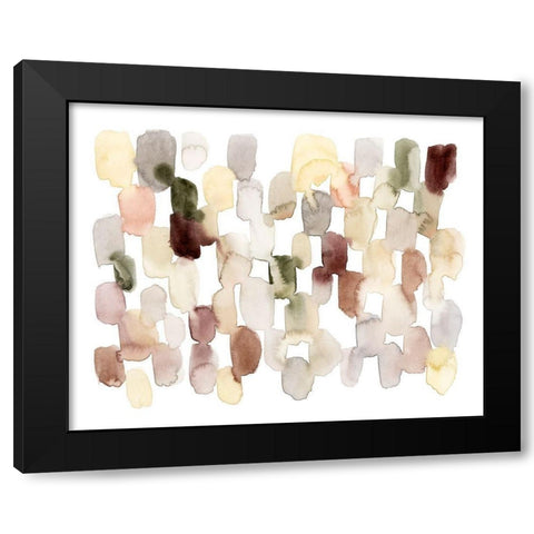 Melted Sediment III Black Modern Wood Framed Art Print with Double Matting by Popp, Grace