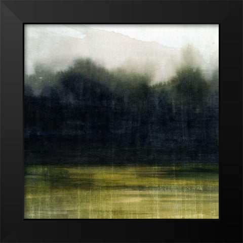 Mossy Treeline II Black Modern Wood Framed Art Print by Popp, Grace