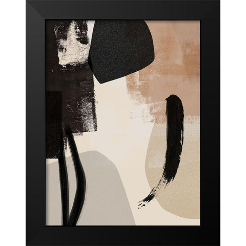 Selective Arrangement II Black Modern Wood Framed Art Print by Barnes, Victoria