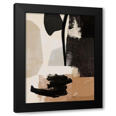 Selective Arrangement IV Black Modern Wood Framed Art Print with Double Matting by Barnes, Victoria