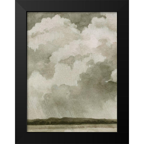 Big Dark Sky I Black Modern Wood Framed Art Print by Caroline, Emma
