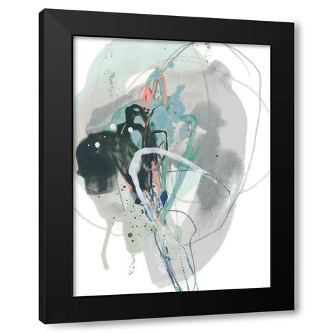 Stone Aperture I Black Modern Wood Framed Art Print with Double Matting by Vess, June Erica