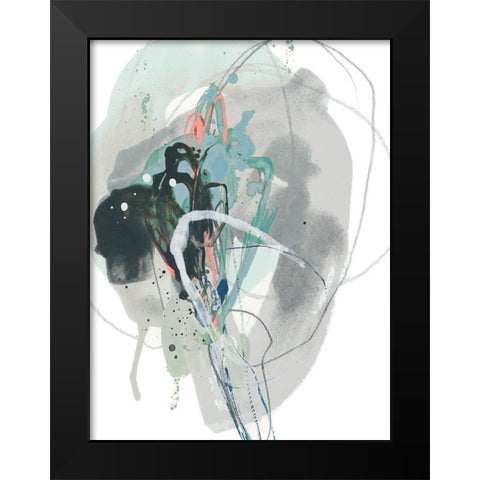 Stone Aperture I Black Modern Wood Framed Art Print by Vess, June Erica