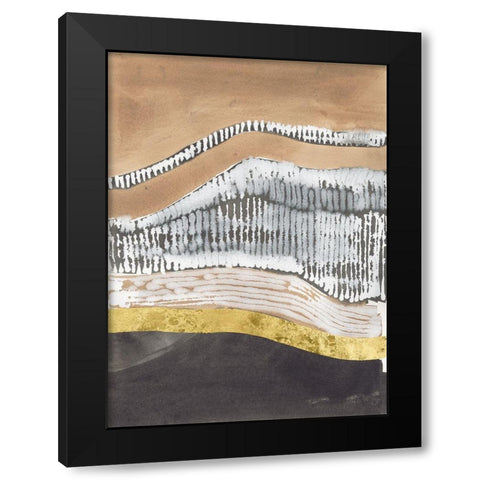 Metronome I Black Modern Wood Framed Art Print by Lam, Vanna
