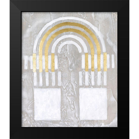 Mezzanine I Black Modern Wood Framed Art Print by Lam, Vanna