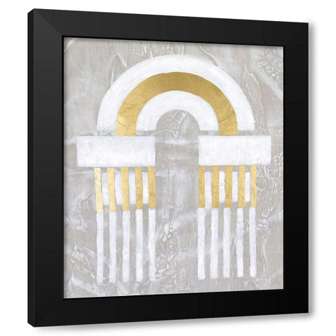 Mezzanine II Black Modern Wood Framed Art Print by Lam, Vanna