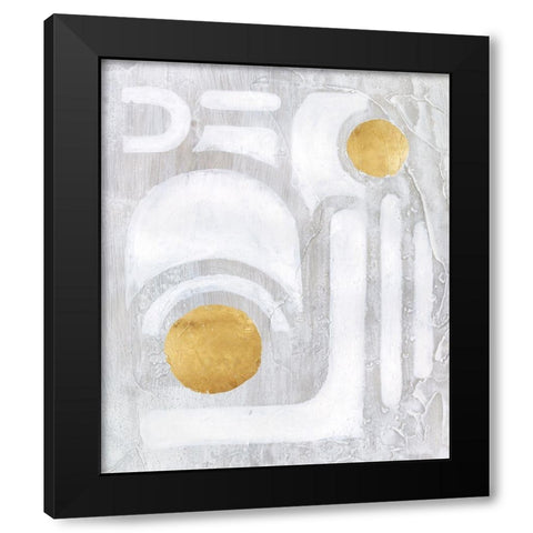 Calculus I Black Modern Wood Framed Art Print by Lam, Vanna