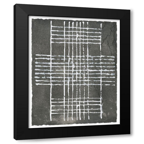 Manifolds II Black Modern Wood Framed Art Print with Double Matting by Lam, Vanna