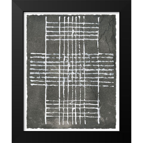 Manifolds II Black Modern Wood Framed Art Print by Lam, Vanna