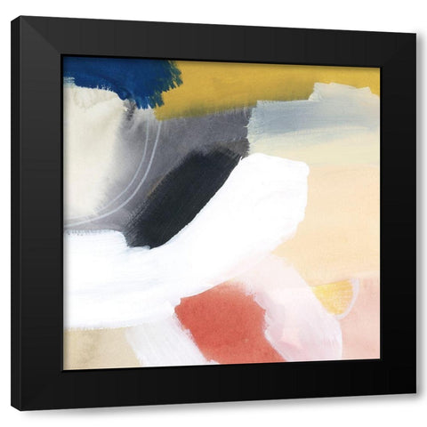 Sunset Movement I Black Modern Wood Framed Art Print with Double Matting by Popp, Grace