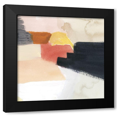 Sunset Movement II Black Modern Wood Framed Art Print with Double Matting by Popp, Grace