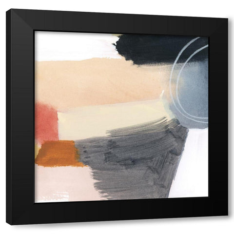 Sunset Movement III Black Modern Wood Framed Art Print with Double Matting by Popp, Grace