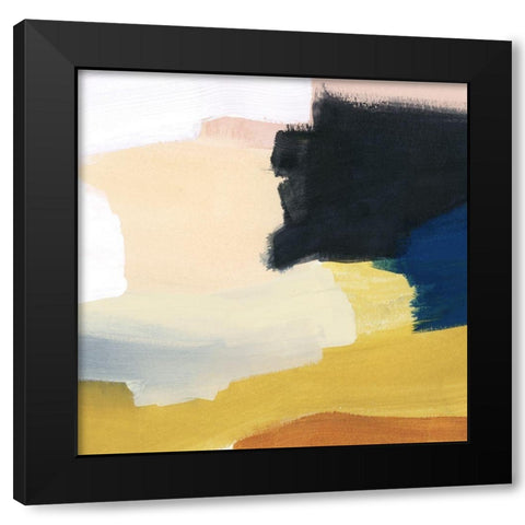 Sunset Movement IV Black Modern Wood Framed Art Print with Double Matting by Popp, Grace