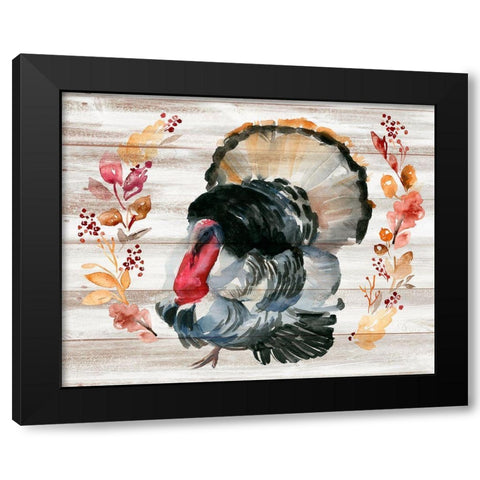 Grateful Thanksgiving IV Black Modern Wood Framed Art Print with Double Matting by Parker, Jennifer Paxton