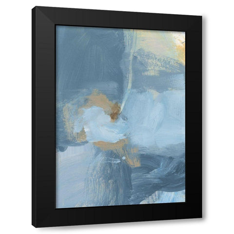 Mist II Black Modern Wood Framed Art Print by Long, Christina