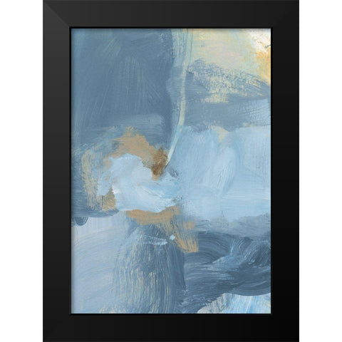 Mist II Black Modern Wood Framed Art Print by Long, Christina