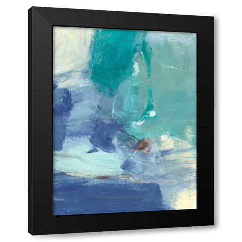 Front I Black Modern Wood Framed Art Print by Long, Christina